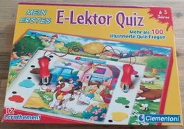 Mein erstes E-Lektor Quiz Clementoni Lernspiel für Kinder
