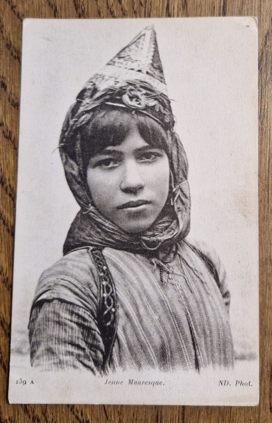 Cartoline postali: Jeune Mauresque 1918, n. Paris – Usato da Ebikon venduto da Donar50