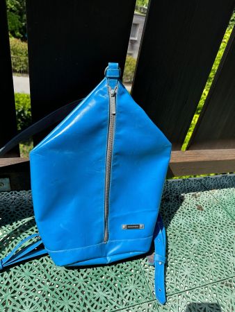 Freitag Rucksack Woolf R123 himmelblau - wie neu!