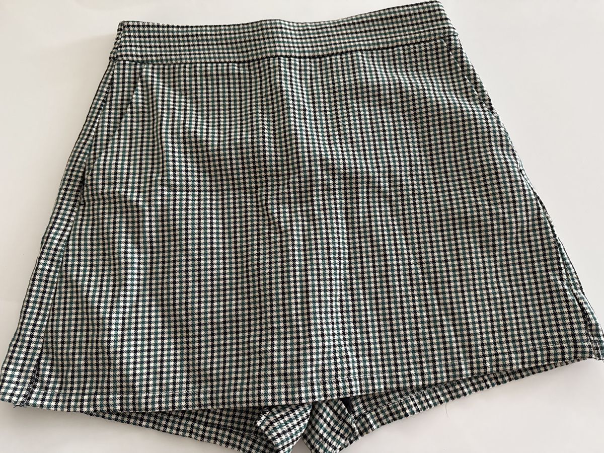 Zara Schweiz Schwarzer Hosenrock Kurz TWIN-SET Hosenrock PANTALONE