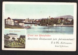 #Gruss aus Rheinfelden AG , gel. 1903