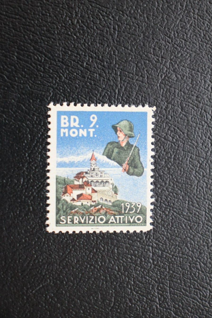 Tutti i francobolli: BR. 9. MONT. SERVIZIO ATTIVO 1939 – Usato da Wiedlisbach venduto da Hrudolfo