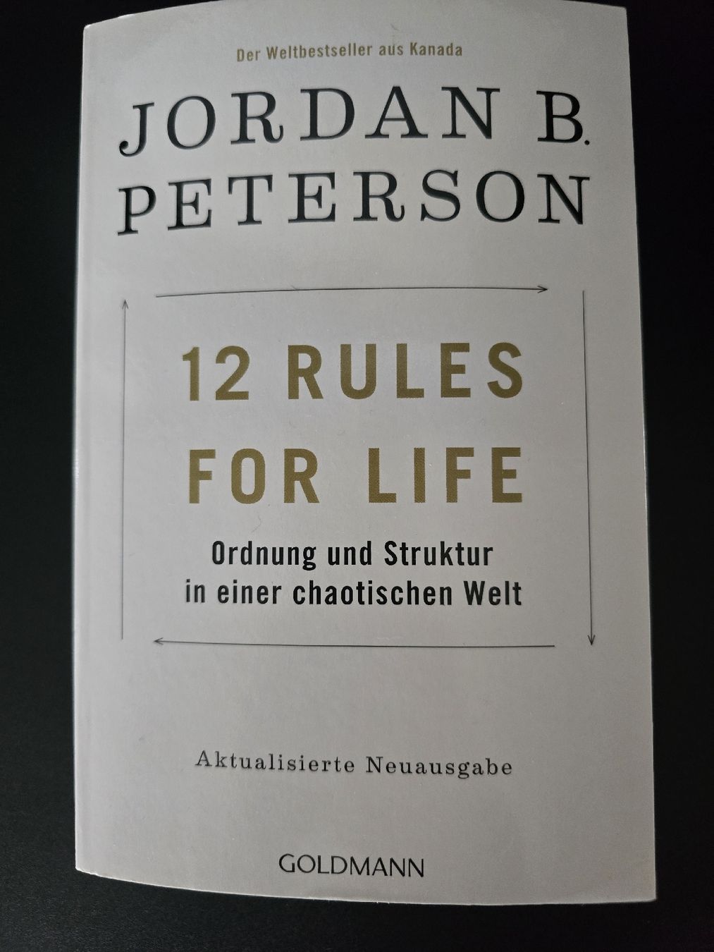 Bücher: 12 Rules for Life - Jordan B. Peterson – Gebraucht aus Buchrain von reloca