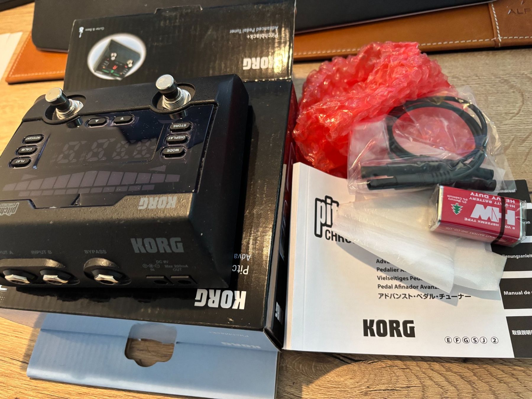 Korg Strumenti musicali: KORG Pitchblack+ Advanced Pedal Tuner ab CHF 1.- – Usato da Uster venduto da Zalupi 2