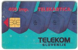 Telefonkarte Slowenien Chip-002