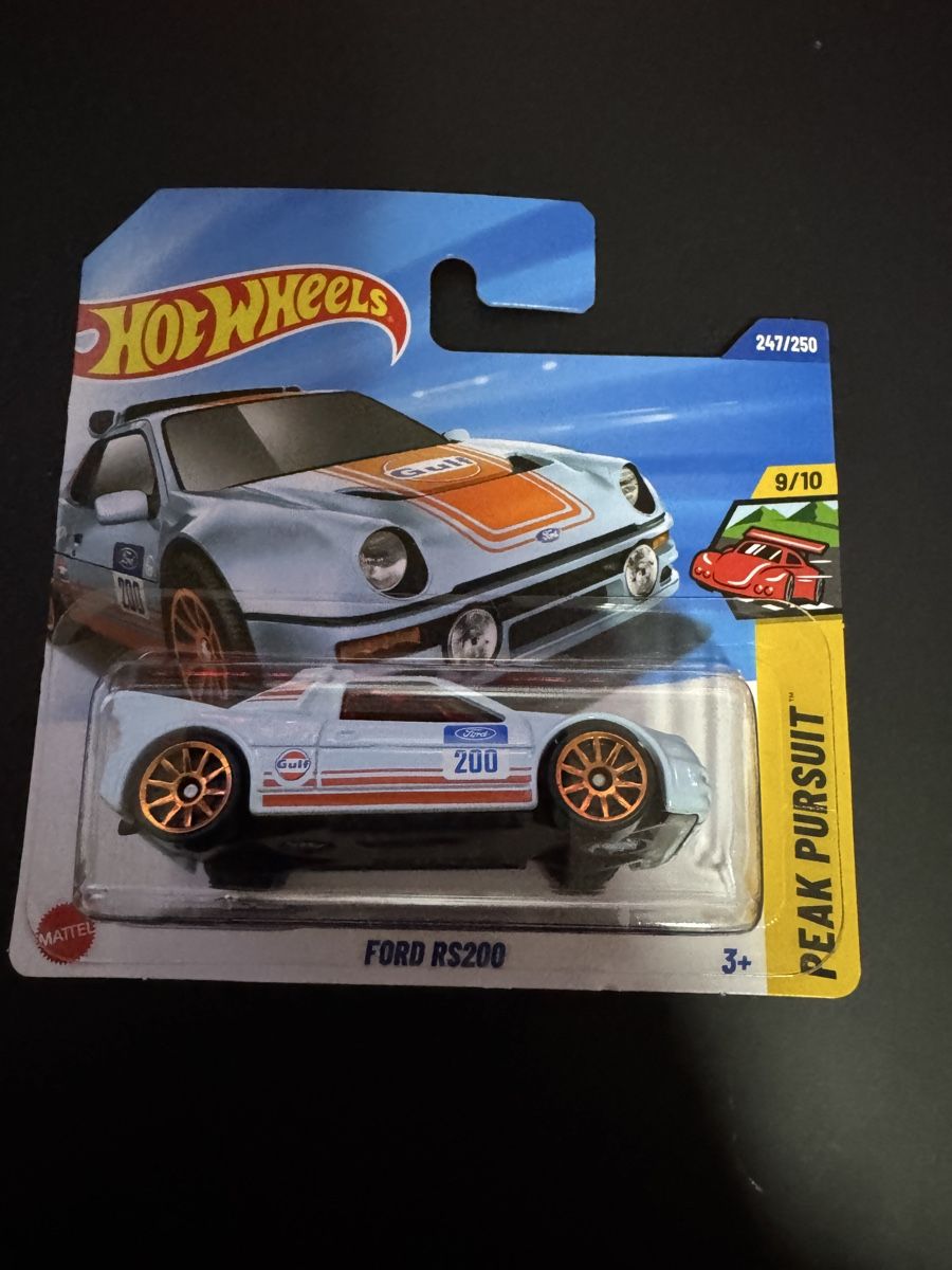Hot Wheels Modellini d'auto: Hot wheels Ford Rs200 – Nuovo e nell'imballaggio originale da Berneck venduto da f80kado