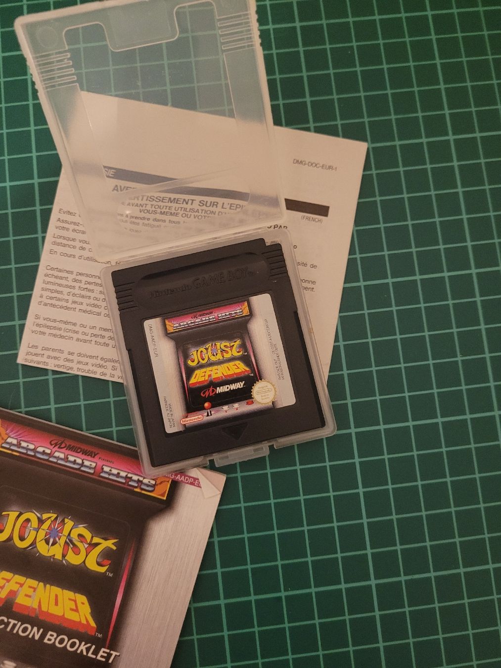 Nintendo Spiele: Joust/Defender - Game Boy Color - Arcade Hits - boxed!  – Gebraucht aus Meyrin von Retro-GZ 1