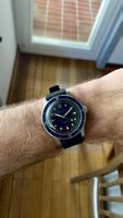 Baltic AQUASCAPHE CLASSIC Blue Gilt 39mm