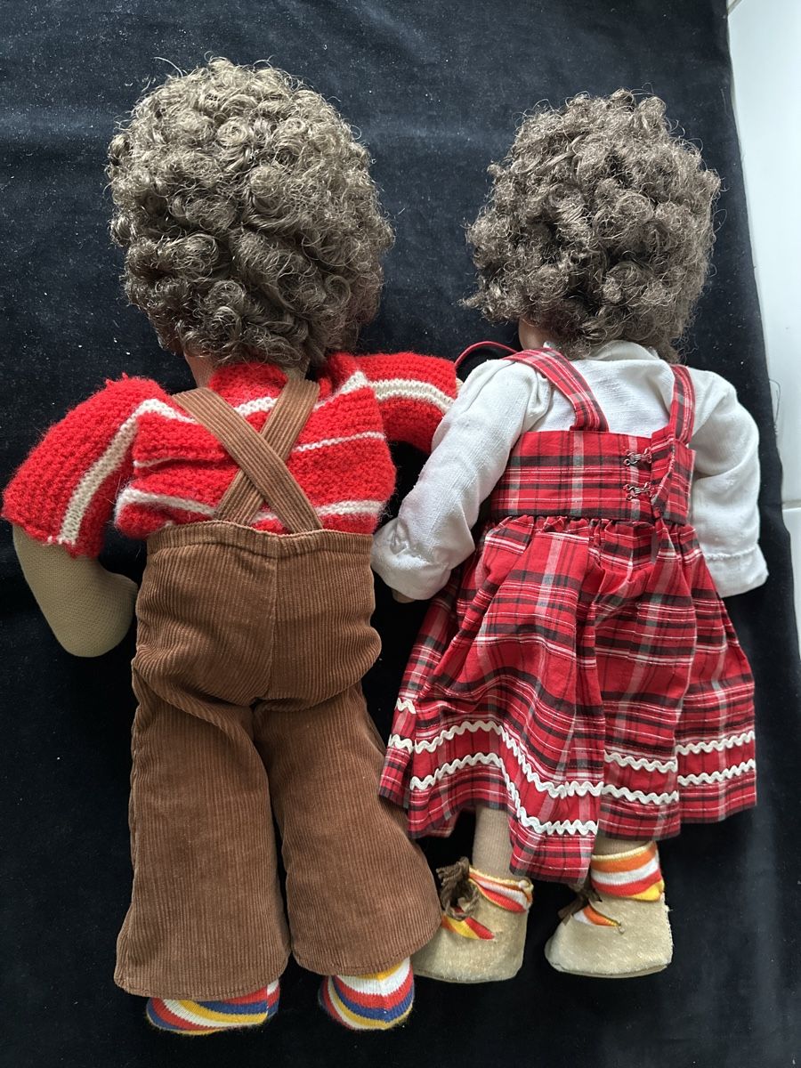 Bambole: 2 hübsche Puppen. Mädchen und Bube. – Usato da Zürich venduto da Chaeffeler 3