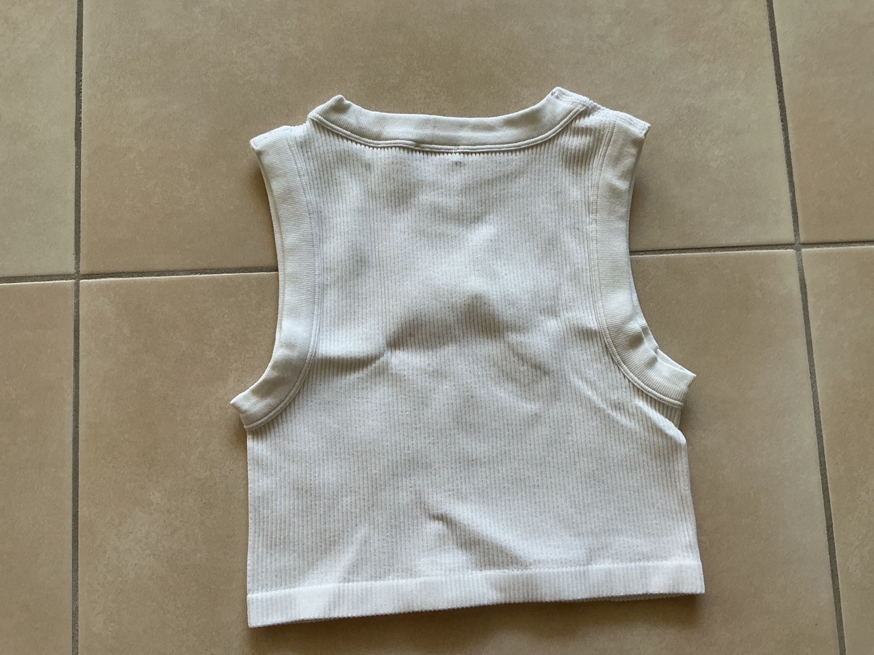 Zara Top: Damen Tanktop weiss Grösse XS – Usato da Frauenfeld venduto da Stehojen 1
