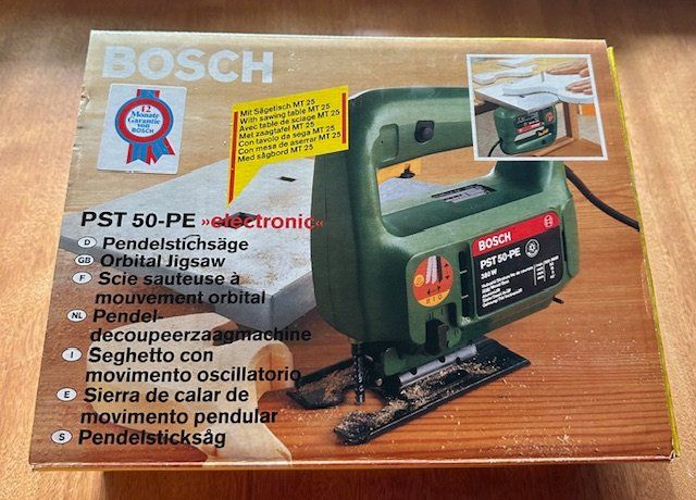 Bosch Seghe: Bosch seghetto con movimento oscillante – Nuovo e nell'imballaggio originale da Gorduno venduto da ziovecc 1