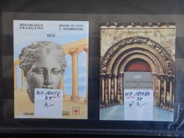 Frankreich Lot mit 2 schönen MH ** Lot VII