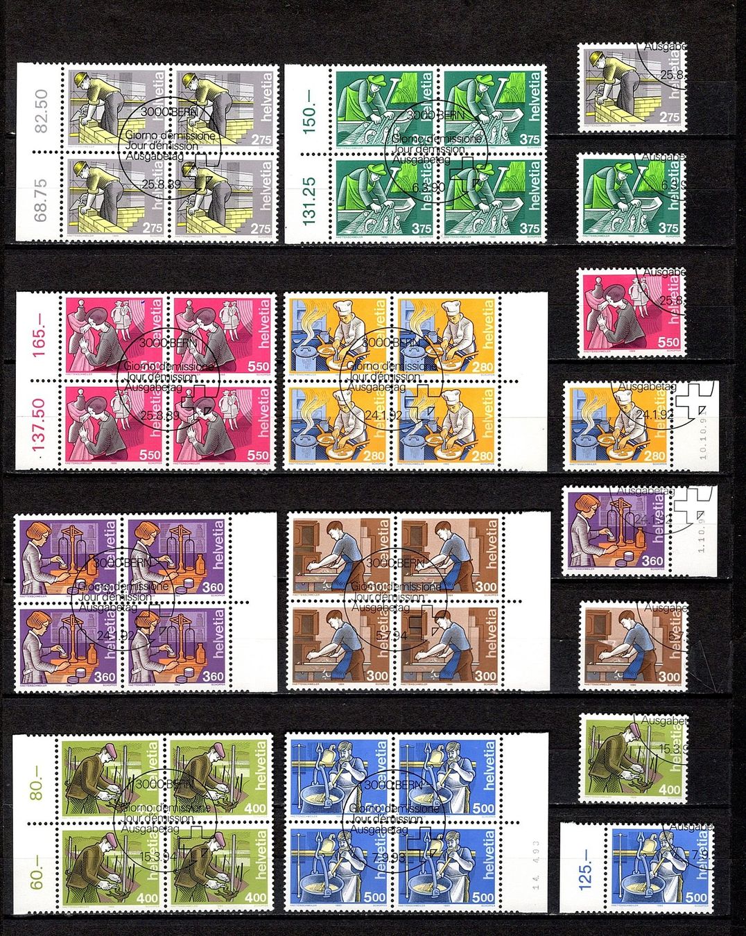 Alle Briefmarken: Mensch und Beruf (806) – Gebraucht aus Burgdorf von blinky01