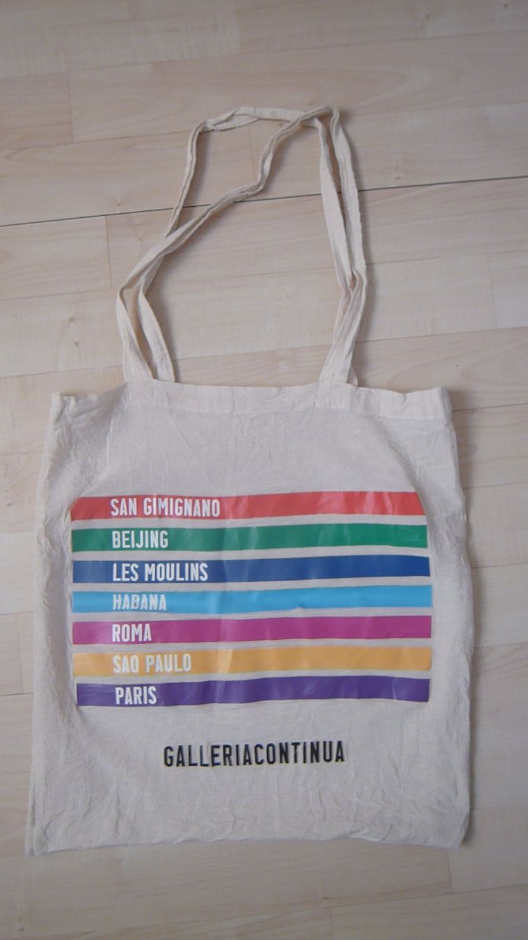 Borse: coole Stofftasche galleriacontinua – Usato da Dättlikon venduto da Mamakuga