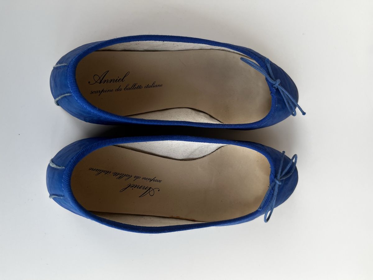 Damenschuhe: Anniel Ballerinas Gr. 37 blau – Gebraucht aus Olten von hahnice99 2