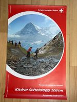 Plakat original Jungfrau wandern Ferien Eiger Mönch