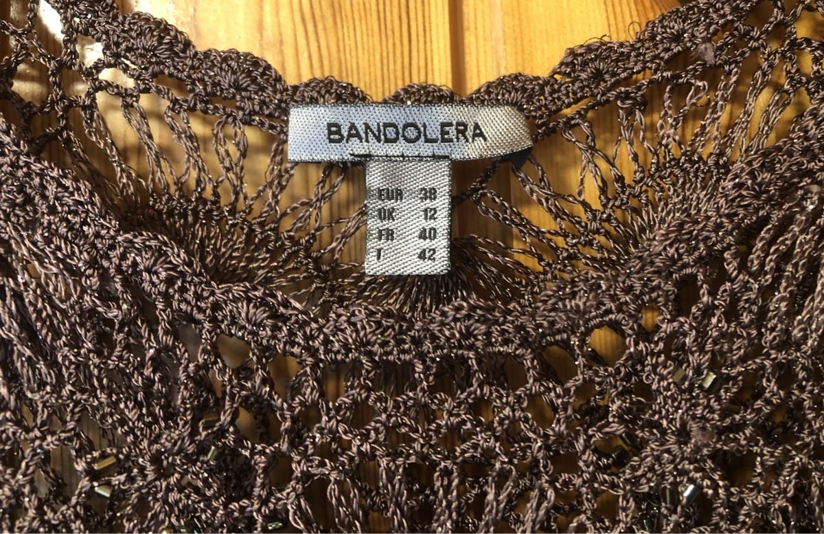 Top: TOP braun, Gr.38, mit Glitzer – Nuovo (secondo la descrizione) da Mühlebach (Goms) venduto da chr_q6d8 2