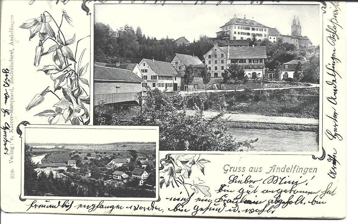 Ansichtskarten: AK  Andelfingen – Gebraucht aus Appenzell von mai25