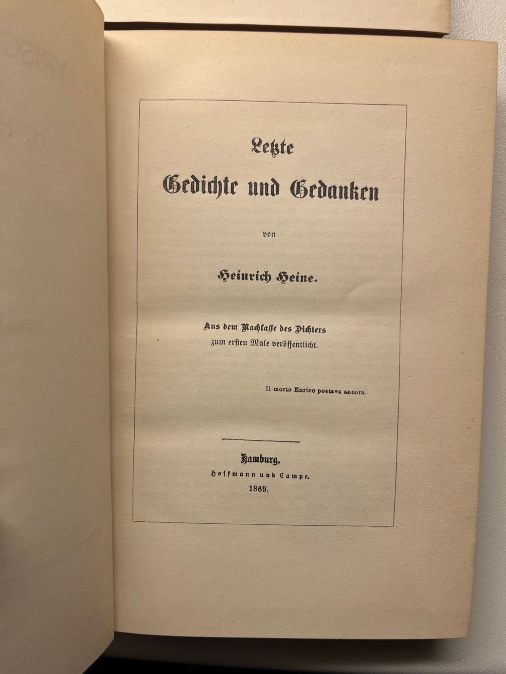 Libri: 3 Bände von Heine 1925 – Usato da Laufen venduto da Nuria44 5