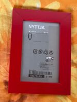 IKEA NYTTJA Fotorahmen, rot, 10x15cm, neuwertig
