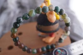 Heliotrop   Kugel    Armband     Rausverkauf