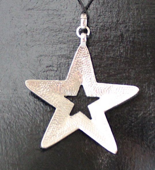 Ciondoli: Neu, Sternanhänger, Modeschmuck  Durchmesser ca.5.5 cm. – Usato da Locarno venduto da madame-tus-sauds 4