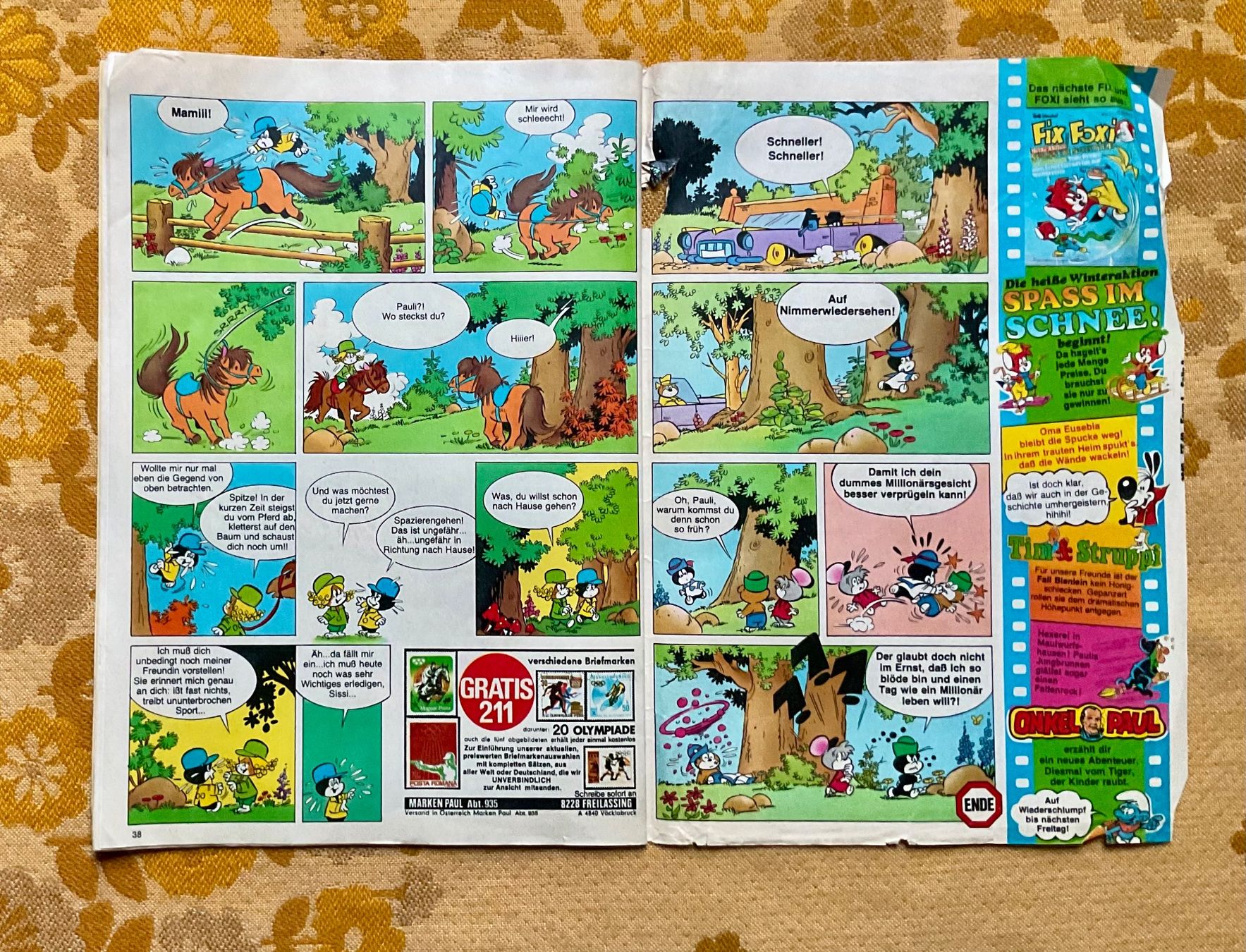 Fumetti: Fix und Foxi Heft Nr 49 von 1976 – Usato da Endingen venduto da nathan05 8
