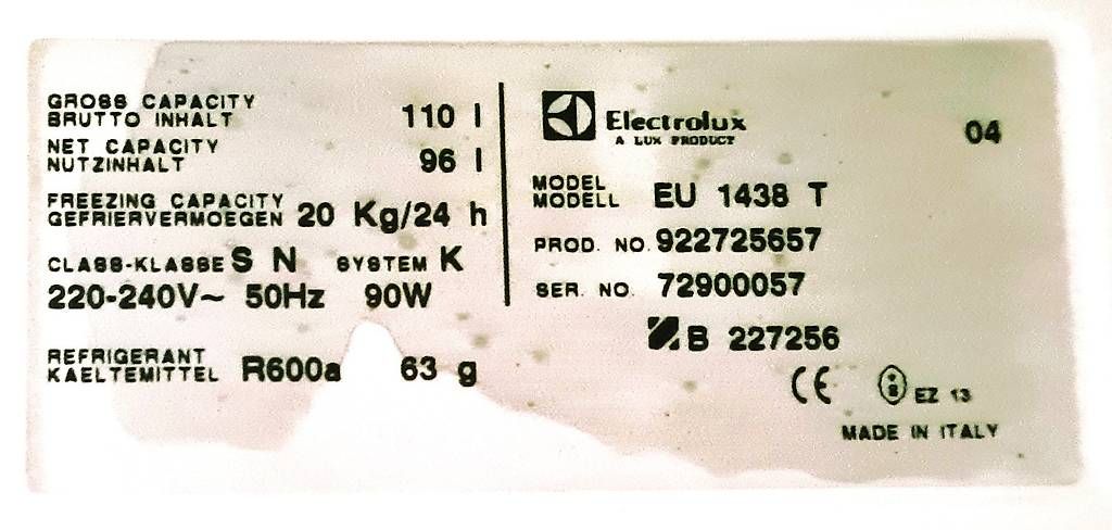 Gefrierschrank: Gefrierschrank ELECTROLUX – Gebraucht aus Hugelshofen von mattverkauf 3