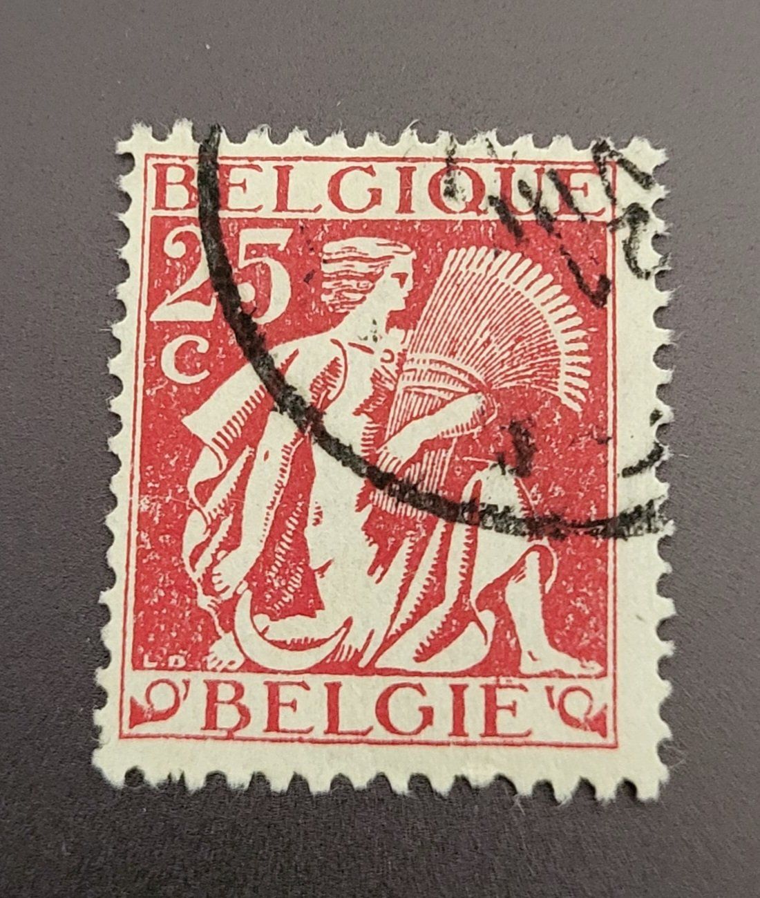 Alle Briefmarken: Belgien alte briefmarke – Gebraucht aus St Gallen von Stampsalshobby