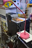 Schreibtischlampe Pink flexibel günstig abzugeben