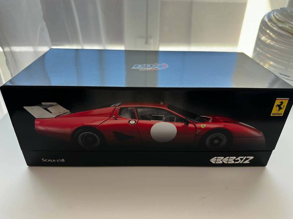 BBR Models Modellini d'auto: BBR 1/18 512BB LM – Nuovo e nell'imballaggio originale da Moutier venduto da GINGUM