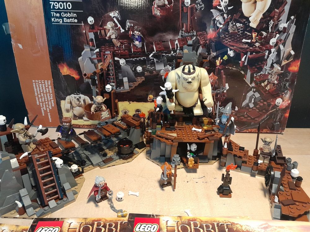 Lego 79010 Goblin King Battle Hobbit Herr der Ringe Lord (Gebraucht) in ...