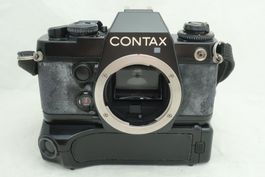 Geprüfte Contax 139 Quartz 35mm Film Kamera & Winder