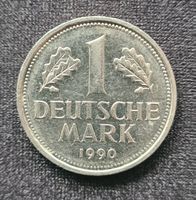 1 Deutsche Mark 1990 BRD Germany Münze Währung Geld Money