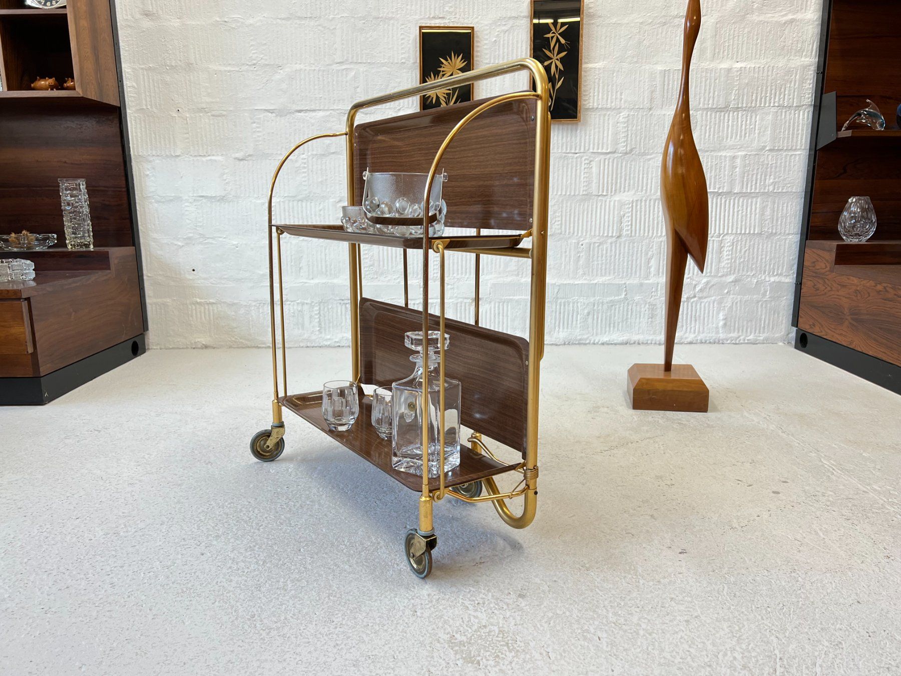 Tische: Vintage Servierwagen - Dinett - Bremshey – Gebraucht aus Walzenhausen von stilvollwohnen 5