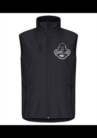 Gorilla Softshell West | Clique Premium | Streetwear Neuware