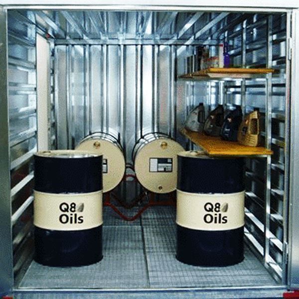 Contenitori edile: Gefahrgutcontainer Sicherheitscontainer Gefahrenstoff – Nuovo e nell'imballaggio originale da Oberrüti venduto da RST-AG.CH