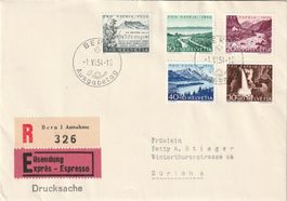 FDC Pro Patria 1954