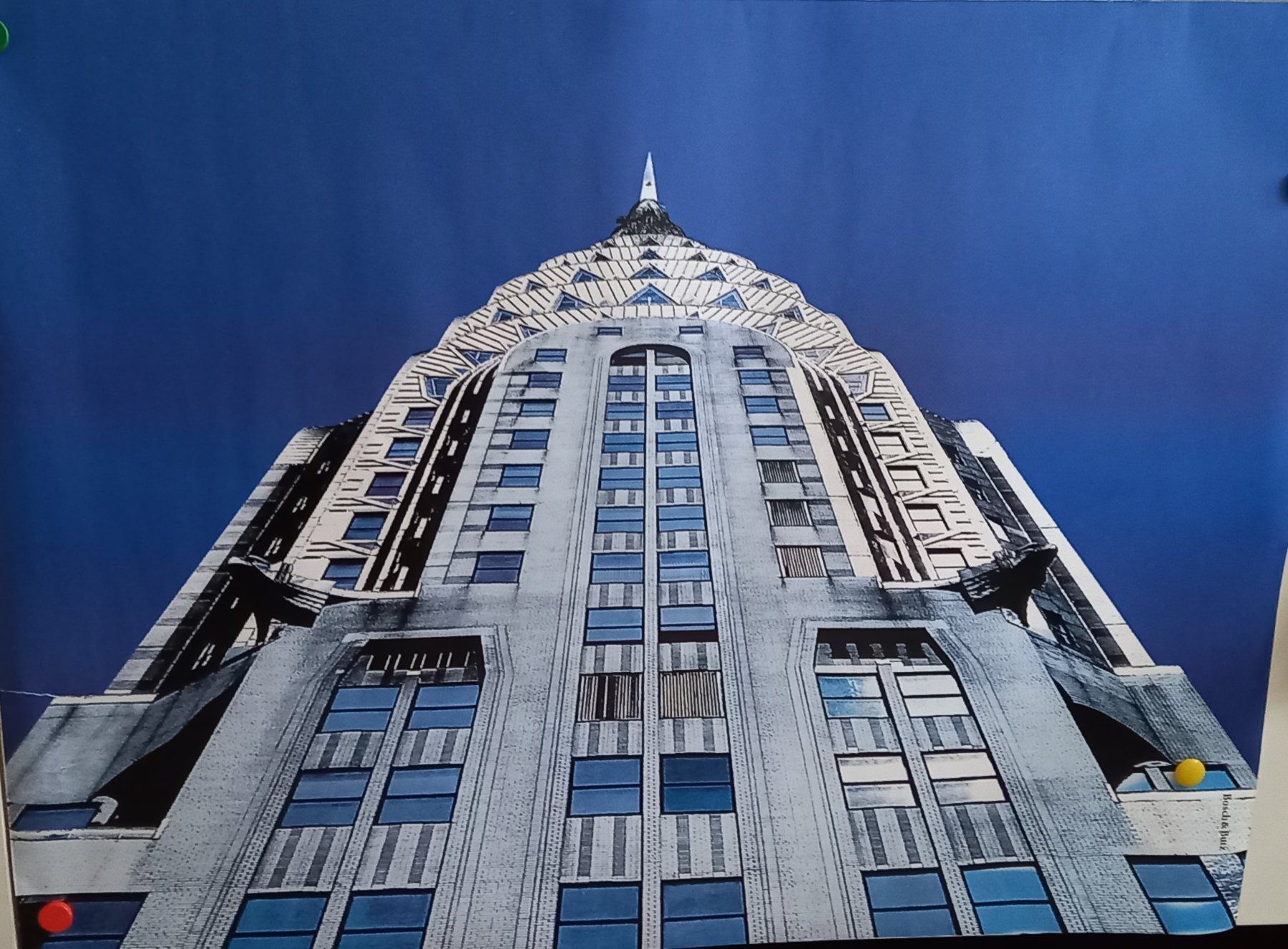Poster & Bilder: New Chrysler Building Poster – Neu (gemäss Beschreibung) aus Oberembrach von peeeg