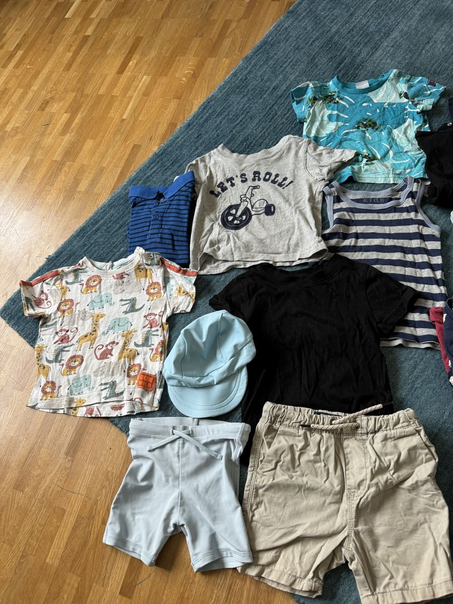 H&M Lotti & Set di vestiti: Sommer-Kleiderpaket gr. 74-86 – Usato da Zürich venduto da car_zzr5