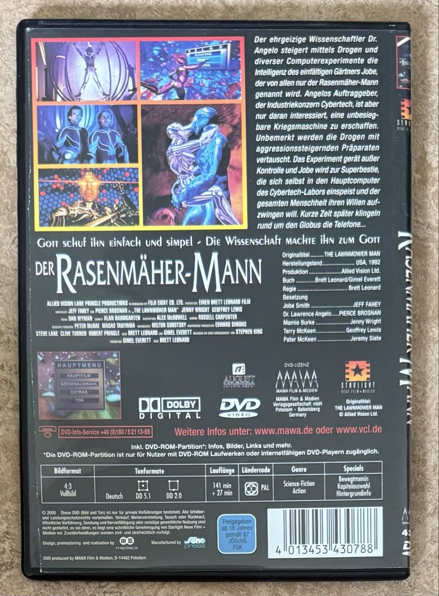 Tous les DVDs: DER RASENMÄHER-MANN – Neuf (Voir description) à Dietikon par AndreaSch01 1