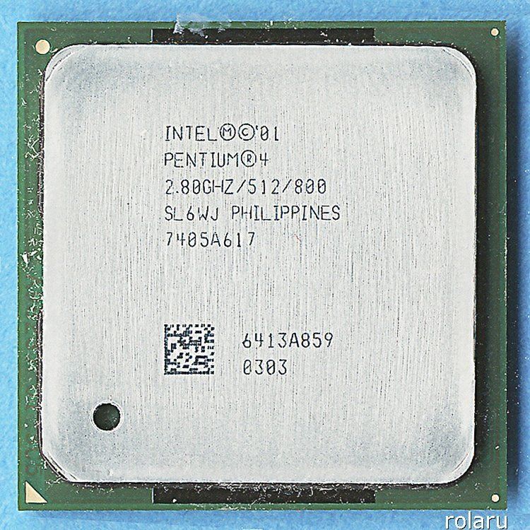 Intel Elektronikbauteile: Pentium 4 HT, 2.80GHz/512/800, Socket 478 – Gebraucht aus Baden von Rolaru