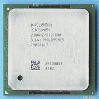 Pentium 4 HT, 2.80GHz/512/800, Socket 478