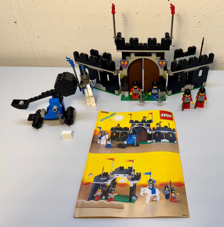 LEGO Ritter Burg 6059 Knight's Stronghold von 1990 (Gebraucht) in ...