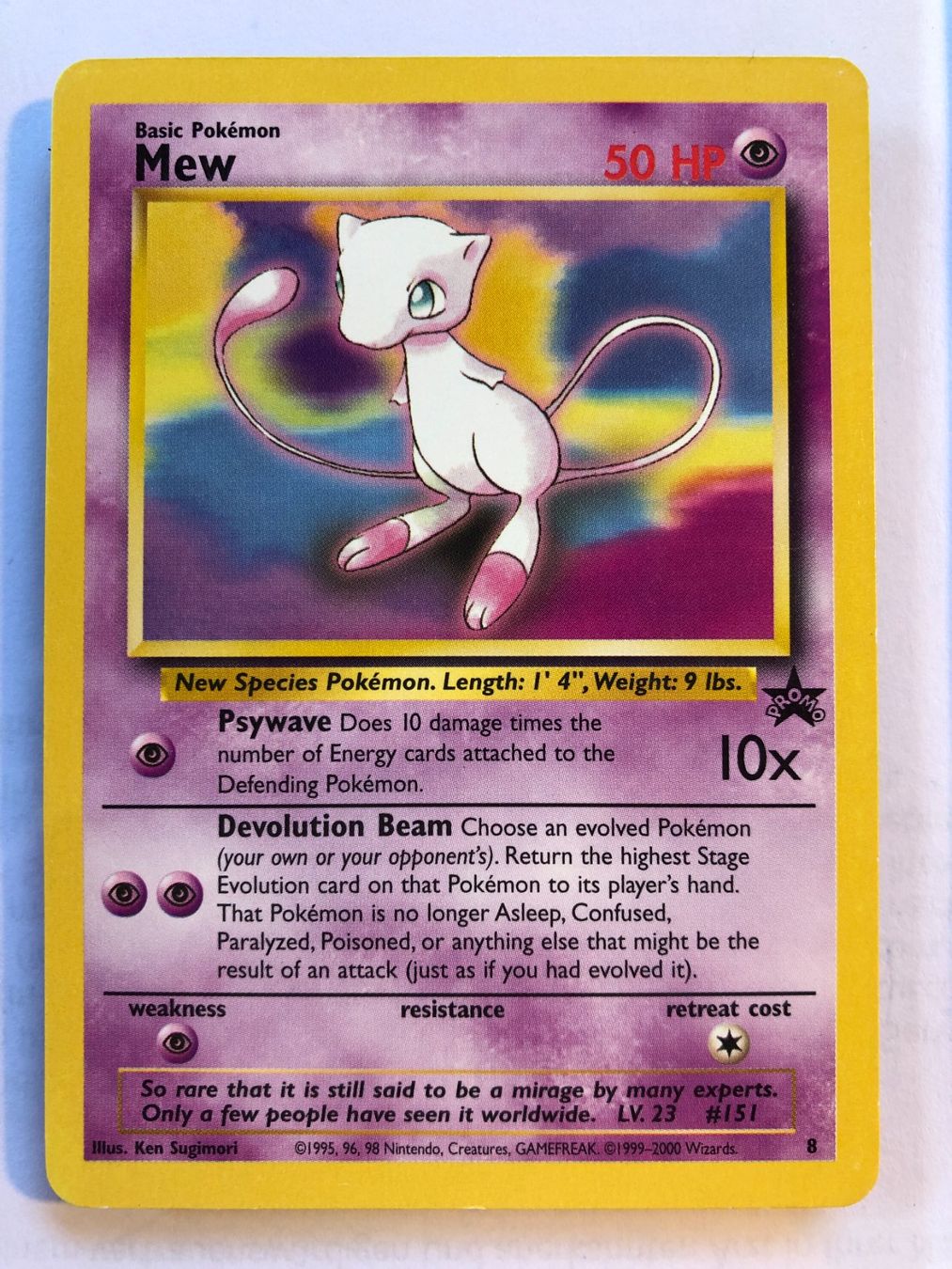 Carte collezionabili: Mew Promo - PL - ab 1.- – Usato da Giubiasco venduto da dan_pr8b