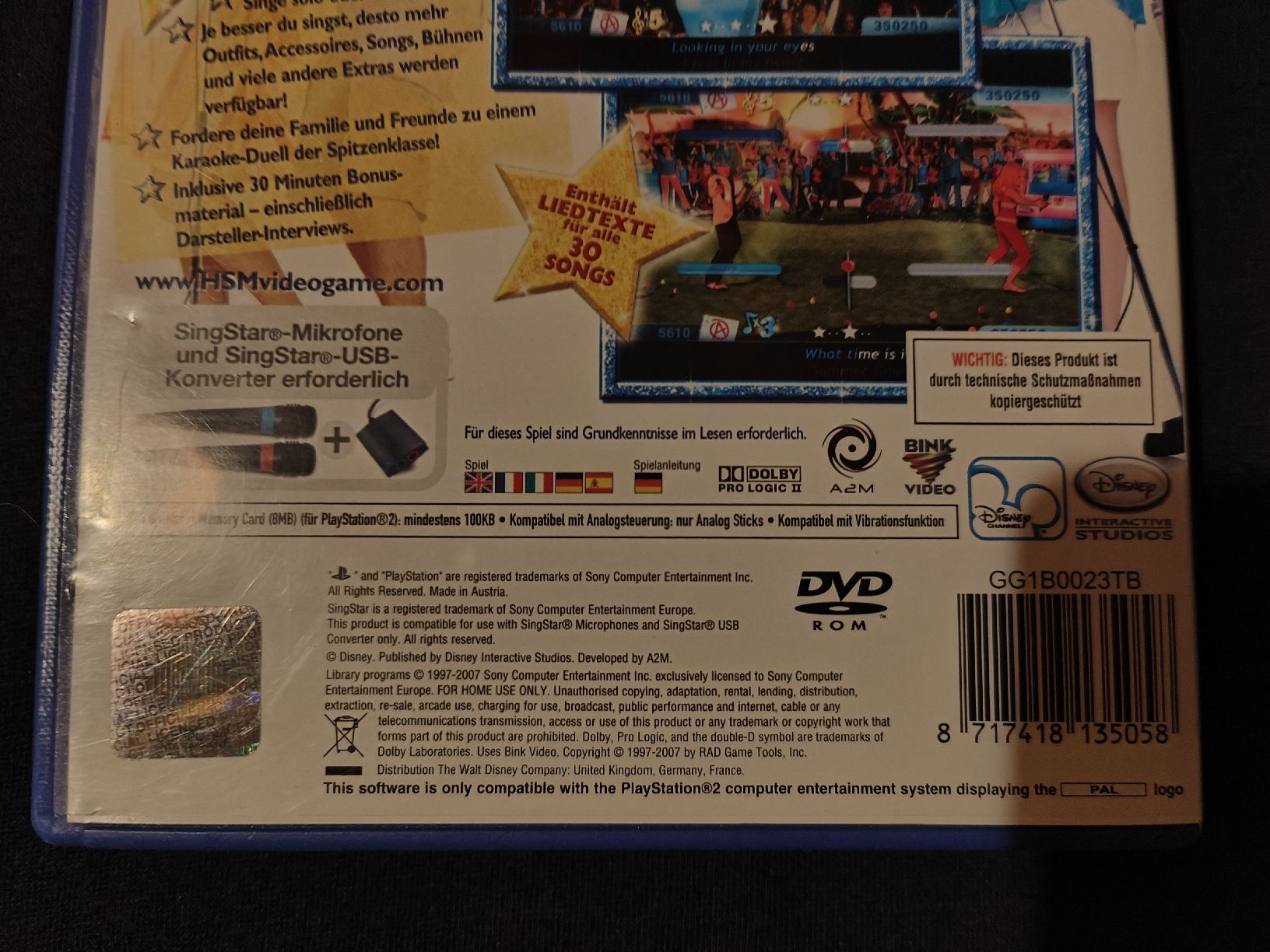 Sony Spiele: PS2 High School Musical Sing It! komplett – Gebraucht aus Rothrist von SiddharthaMoon 3