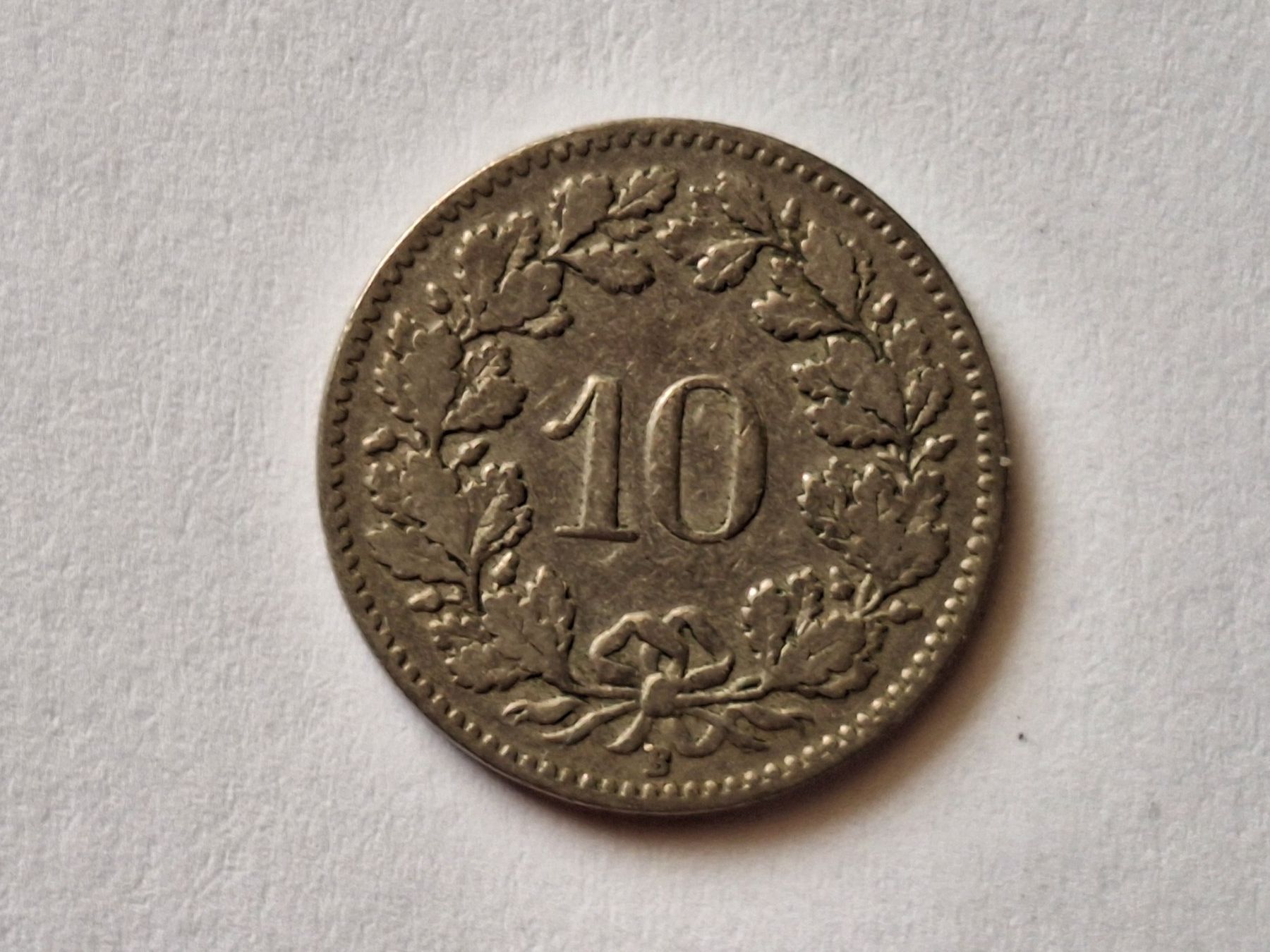 Tutti le monete: 10cts 1914 – Usato da Couvet venduto da zeze03 1