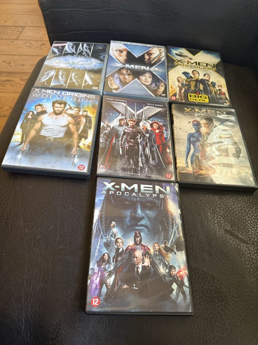 Tous les DVDs: 7 DVDs X-Men (Marvel) – D'occasion à Troinex par grigri2020