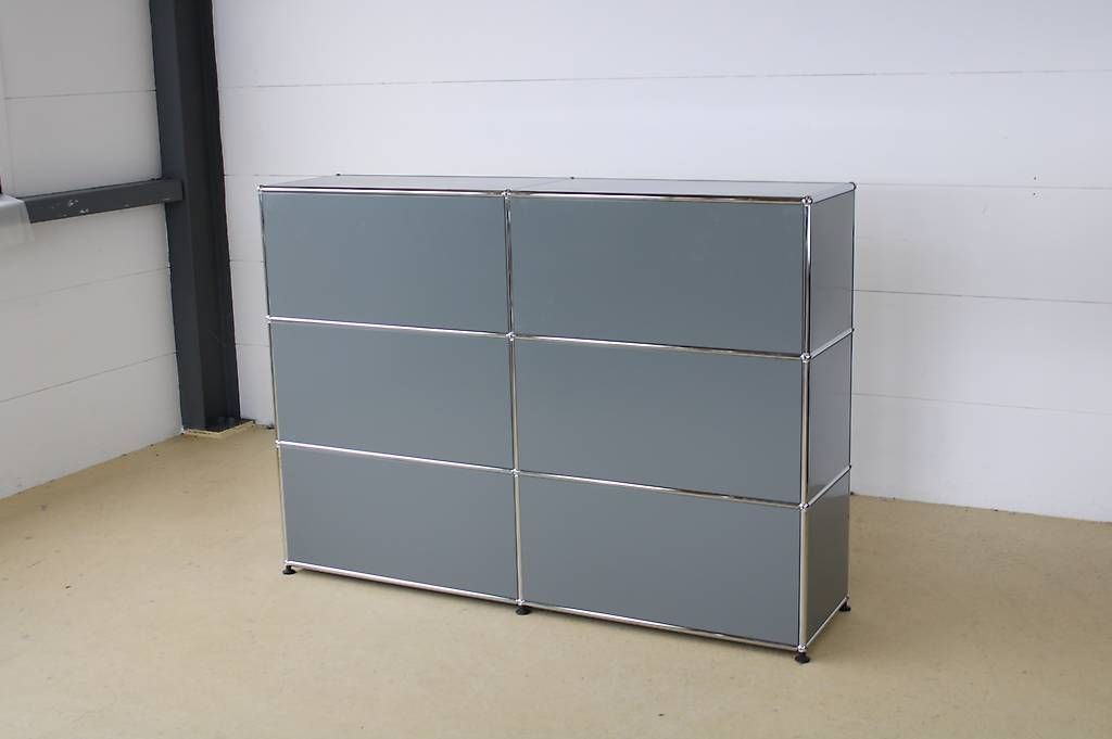 Regale: USM Sideboard in Mittelgrau, neuwertig – Gebraucht aus Meinisberg von atelier_TILIJA 7
