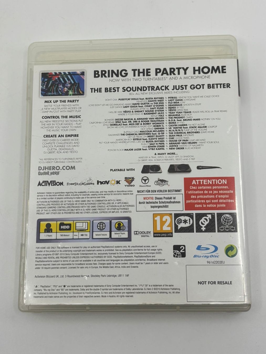 Jeux: DJ Hero 2 (PS3) – D'occasion à Herisau par Seyashop1 2
